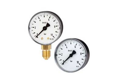 bourdon tube pressure gauge